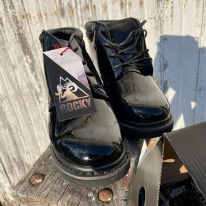 Rocky Pro-Cell patent leather boots
